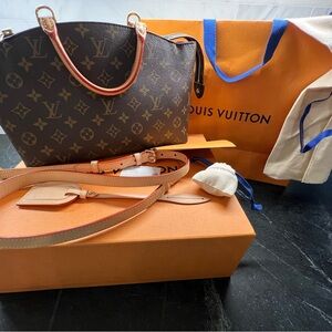 Louis Vuitton Dark Brown Monogram Satchel